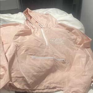 Higher Breed Worldwide Women's Pink Windbreaker crop  Jacket